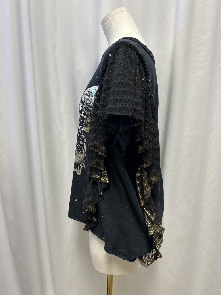 Pilcro Lace Solstice Butterfly Tee