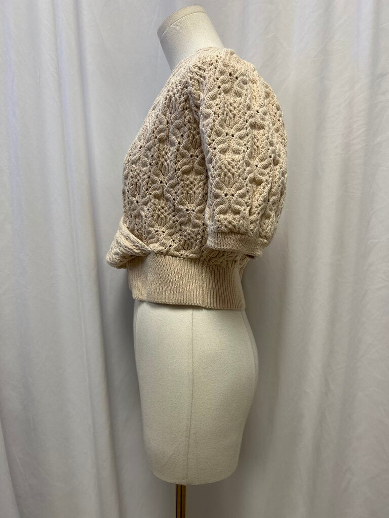 ASTR V-Neck Cropped Sweater