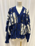 Off-White Distressed Alpaca Blend Cardigan (Virgil Abloh)