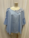 Tricot Chic Applique Blouse