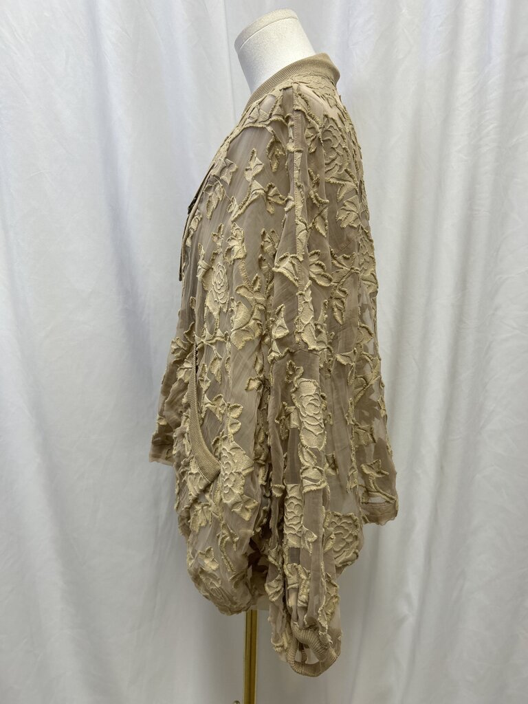 Tricot Chic Sheer Cotton Jacket