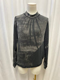 Yoshi Yoshi Striped Graphic Long Sleeve
