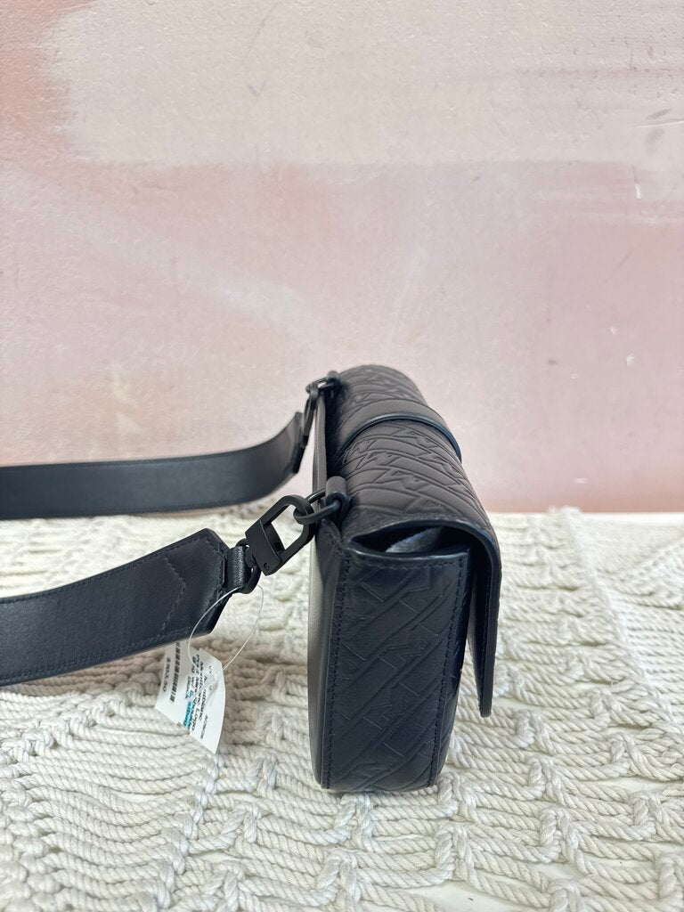 Montblanc Logo Print Mini Shoulder Bag w/ Dustbag
