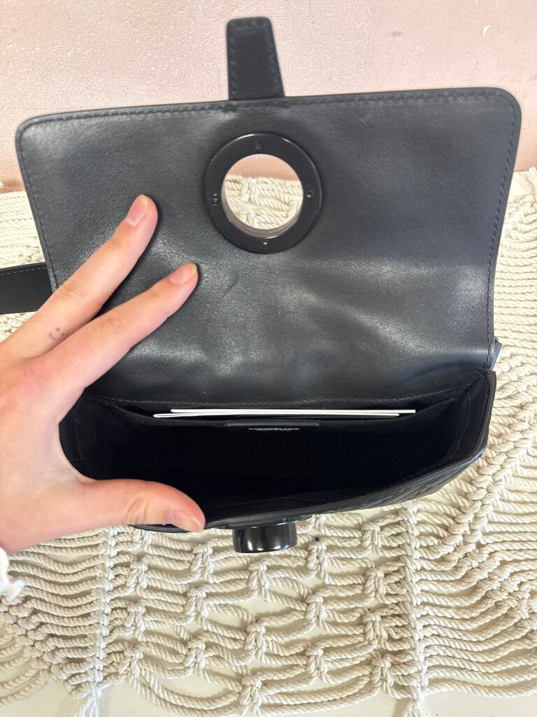 Montblanc Logo Print Mini Shoulder Bag w/ Dustbag