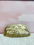 Miu Miu Jumbo Gold Clutch