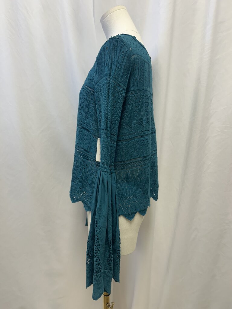 Free People Bell Sleeve Lace Top NWT