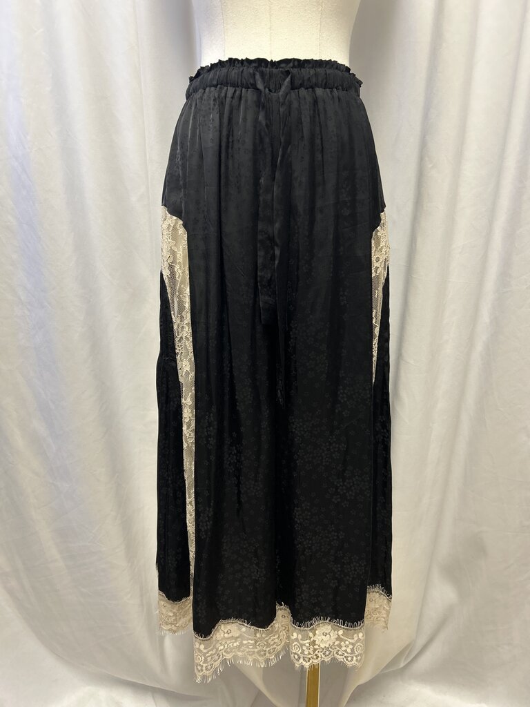 Sea New York Ethel Wide Leg Pant w/ Lace Detail (Originally $465)
