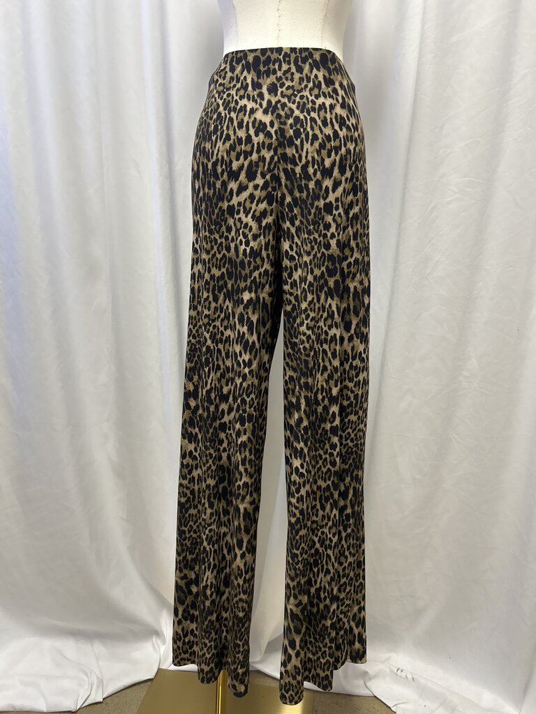 Nili Lotan Straight Leg Animal Print Pant