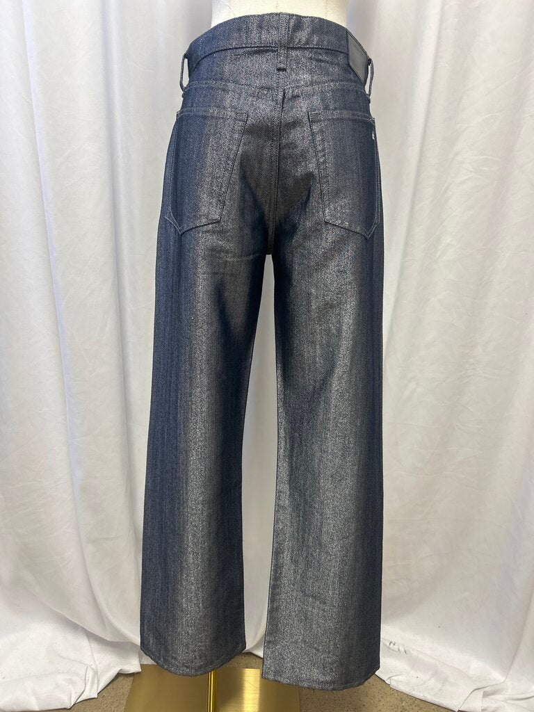 Rag & Bone Coated Metallic Jean