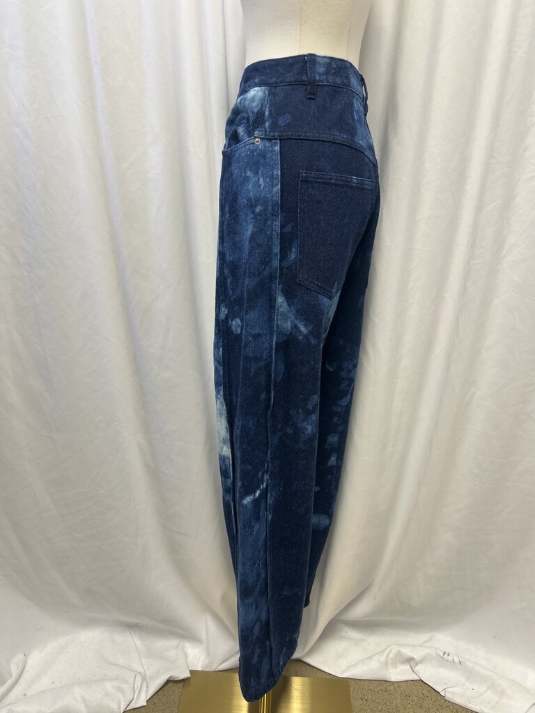 Tibi Bleached Tie Dye Jean