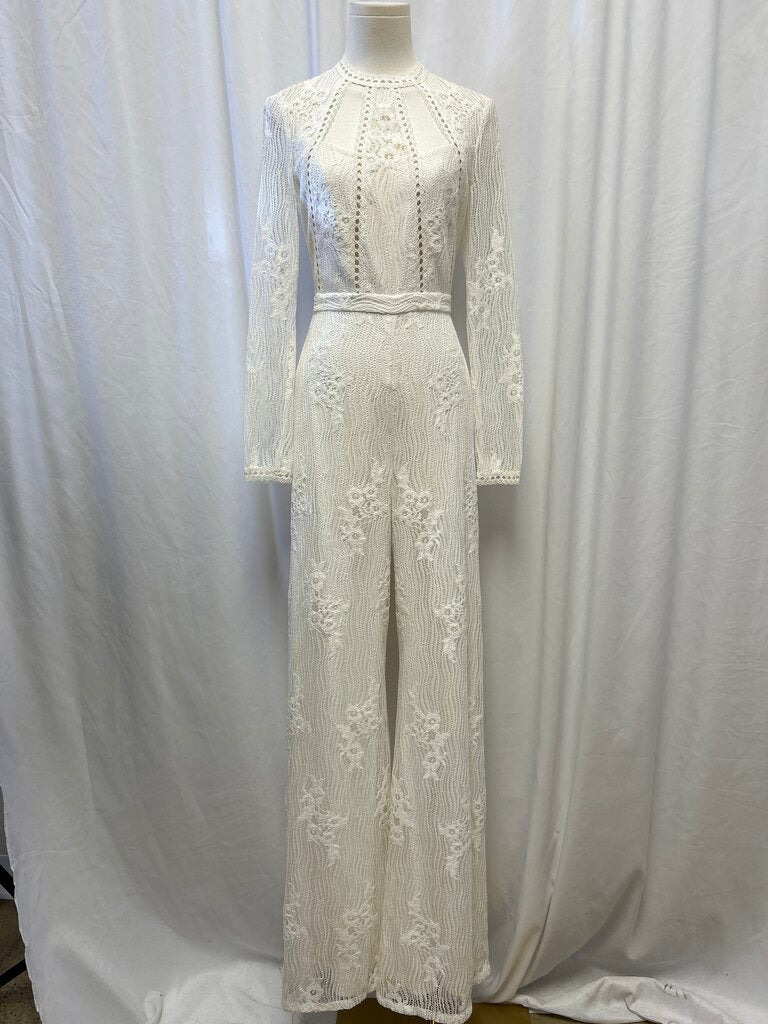 Alexis Lace Jumpsuit NWT