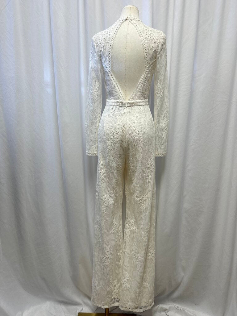 Alexis Lace Jumpsuit NWT