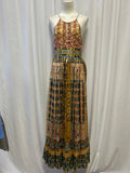 Bahnuni Anthropologie Floral Print Tank Maxi Dress NWT