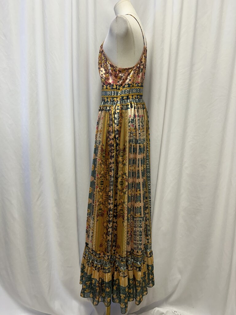 Bahnuni Anthropologie Floral Print Tank Maxi Dress NWT