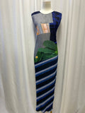 Pleats Please Issey Miyake Printed Sleevess Dress (In Store $740)