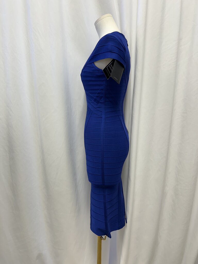 Herve Leger V-Neck Bandage Dress NWT