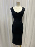 Herve Leger Sequin Detail Mid Length Dress NWT