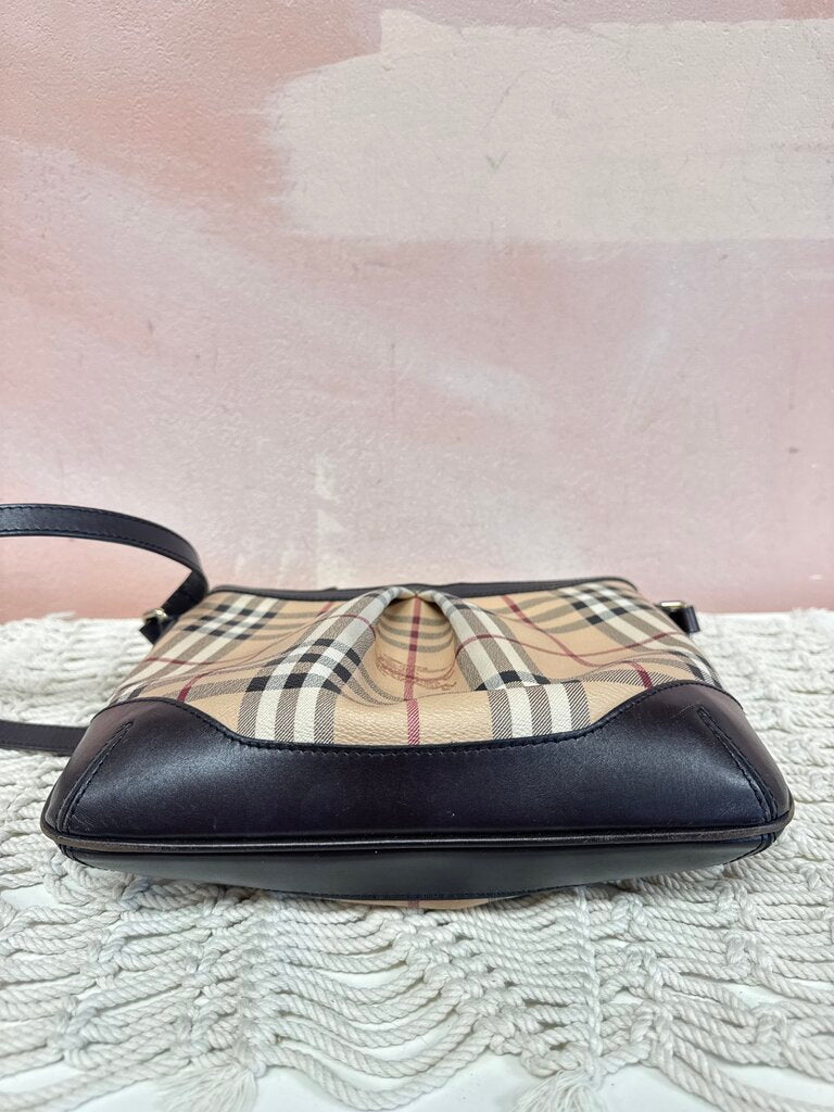 Burberry Haymarket Check Crossbody (As Is)