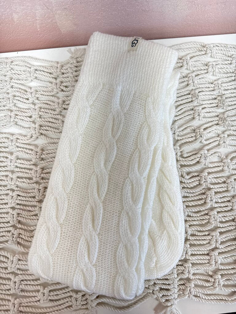 Ugg Cable Knit High Knee Socks