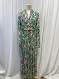 Lilly Pulitzer Palm Print Long Sleeve Dress NWT