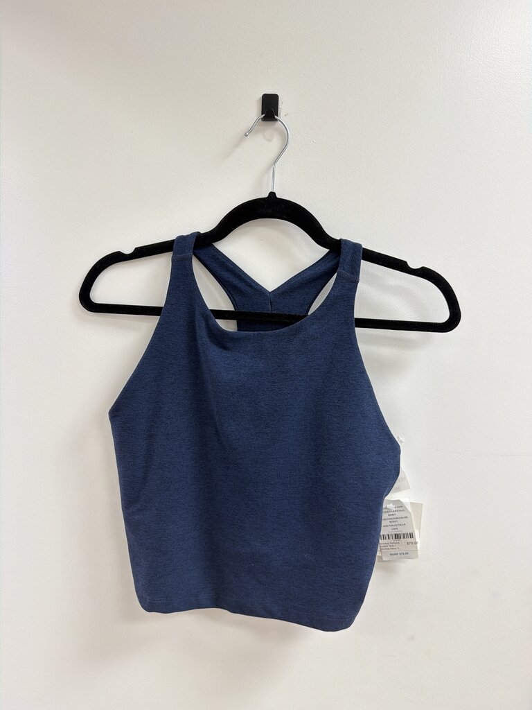 Beyond Yoga Navy Cropped Tank NWT