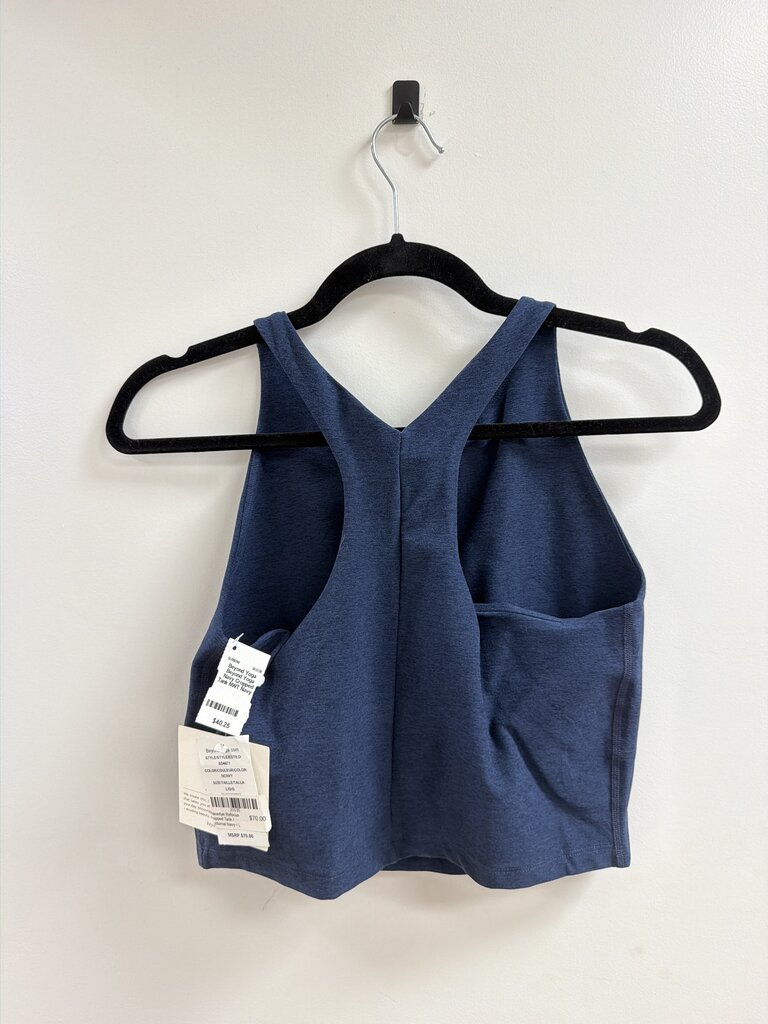 Beyond Yoga Navy Cropped Tank NWT