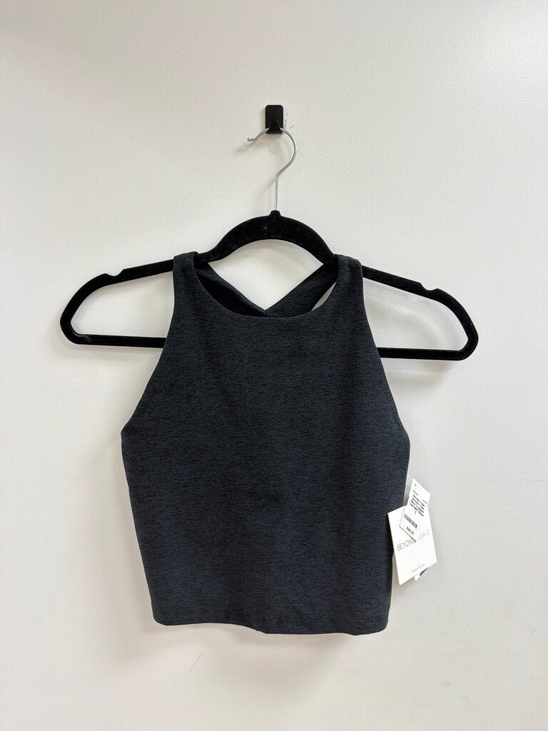 Beyond Yoga Black Cropped Tank NWT