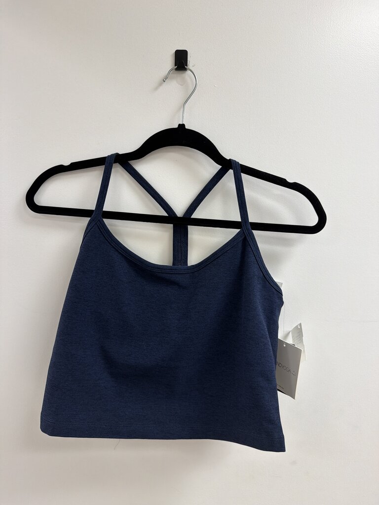 Beyond Yoga Navy Cropped Tank NWT