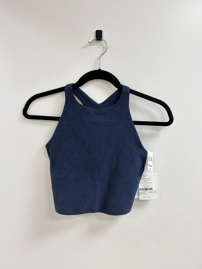 Beyond Yoga Navy Cropped Tank NW