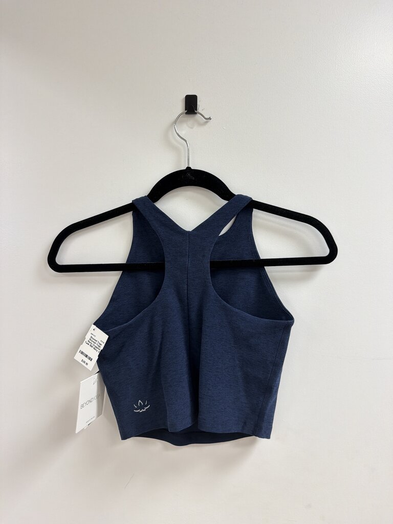 Beyond Yoga Navy Cropped Tank NW