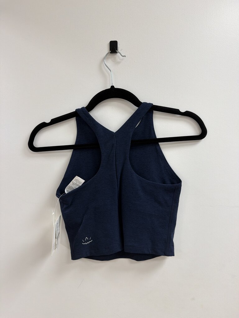 Beyond Yoga Navy Cropped Tank NWT