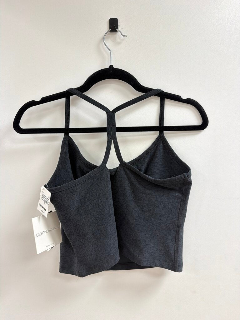 Beyond Yoga Black Cropped Tank NWT