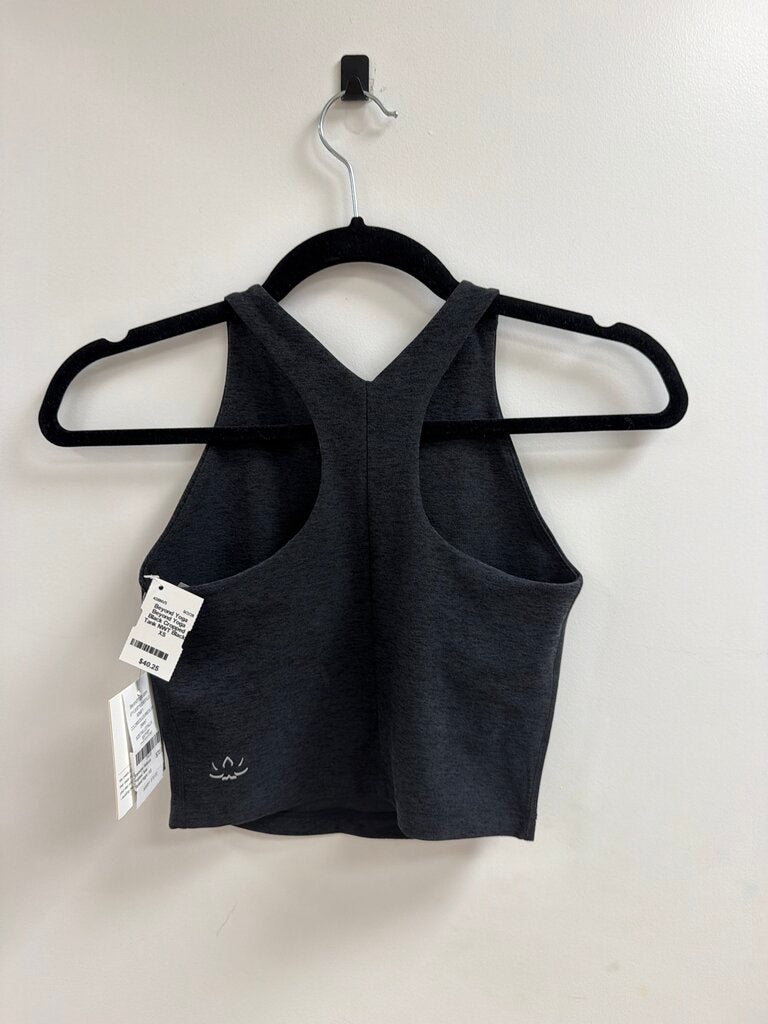 Beyond Yoga Black Cropped Tank NWT