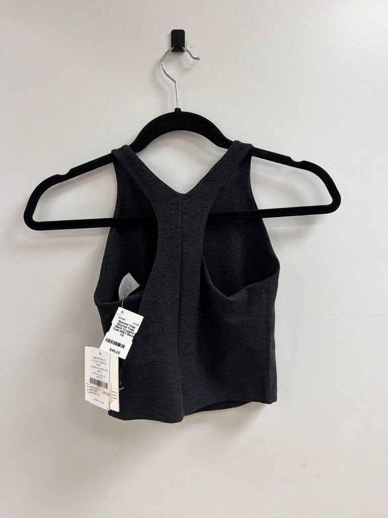 Beyond Yoga Black Cropped Tank NWT