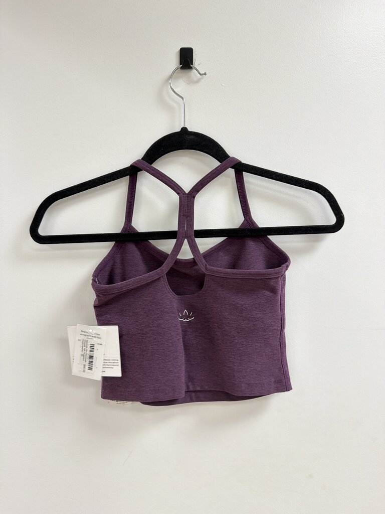 Beyond Yoga Eggplant Cropped Tank NWT
