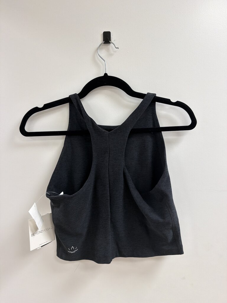Beyond Yoga Black Cropped Tank NWT