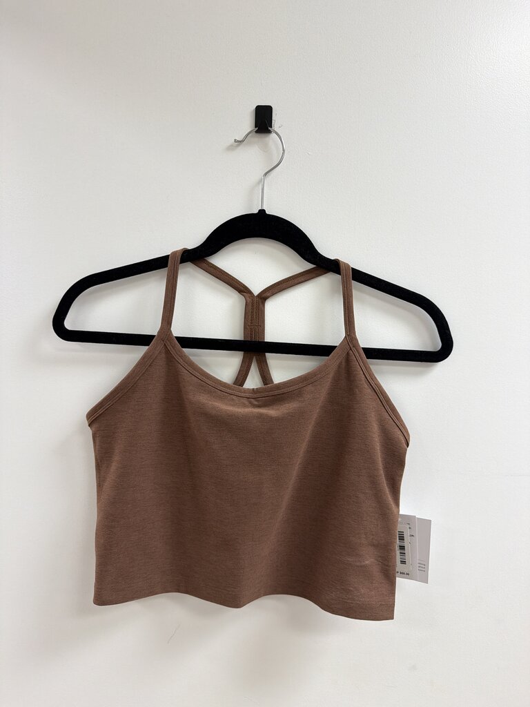 Beyond Yoga Brown Cropped Tank NWT