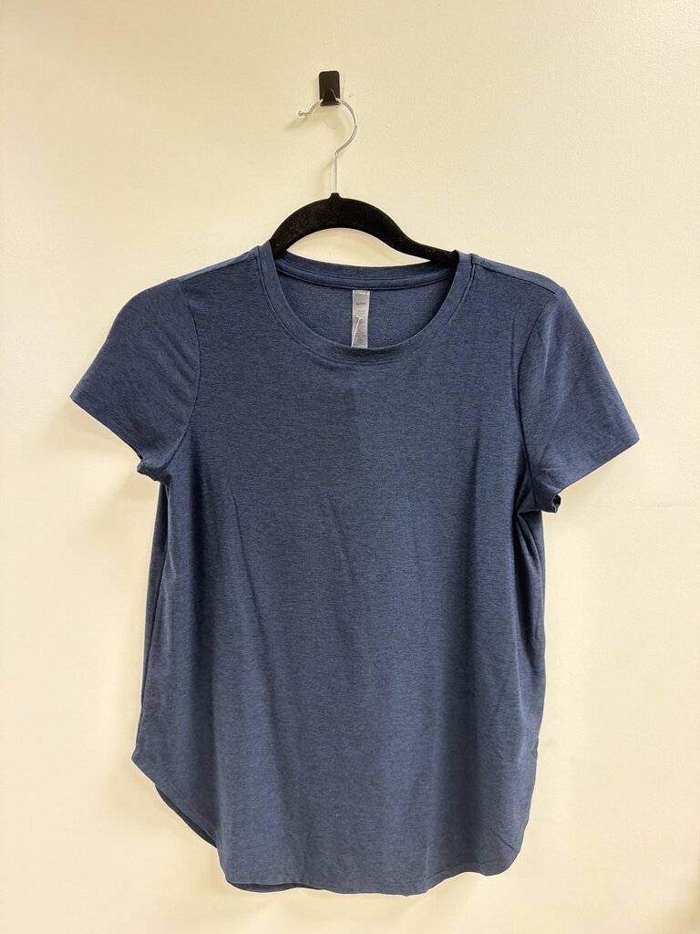 Beyond Yoga Navy Crew Neck Tee