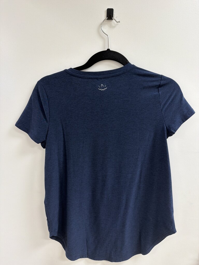 Beyond Yoga Navy Crew Neck Tee