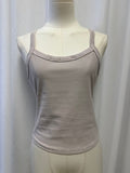 Alo Taupe Cropped Tank