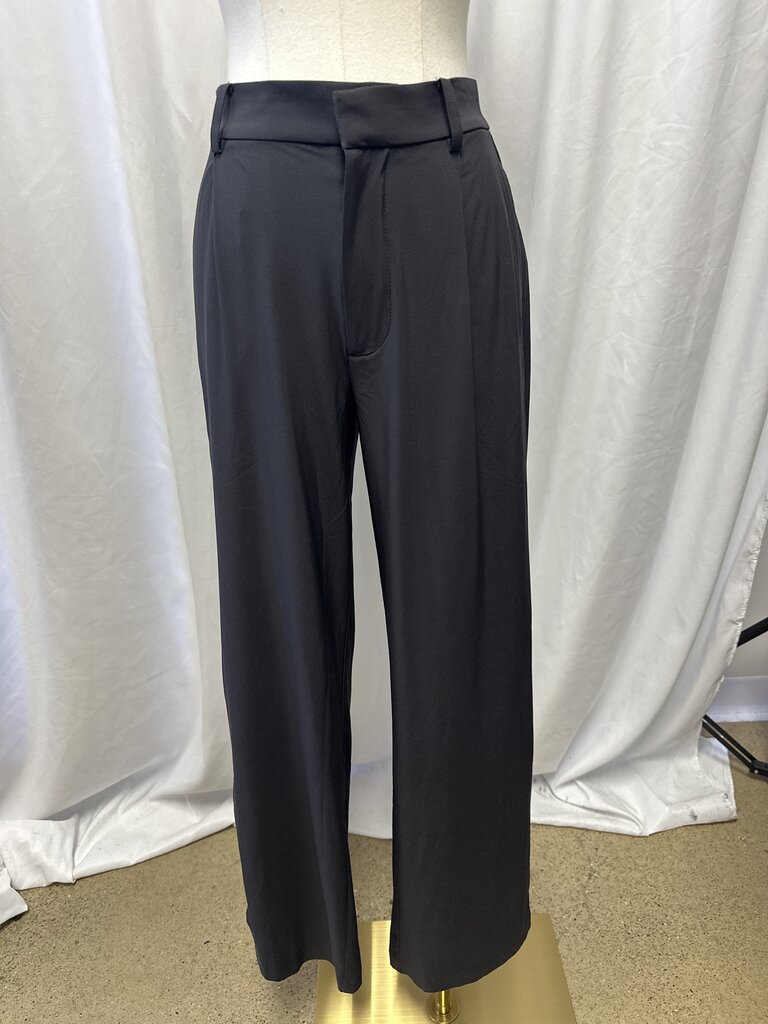 Vuori Black Wide Leg Trouser
