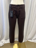 Paige Brown Coated Jogger NWT