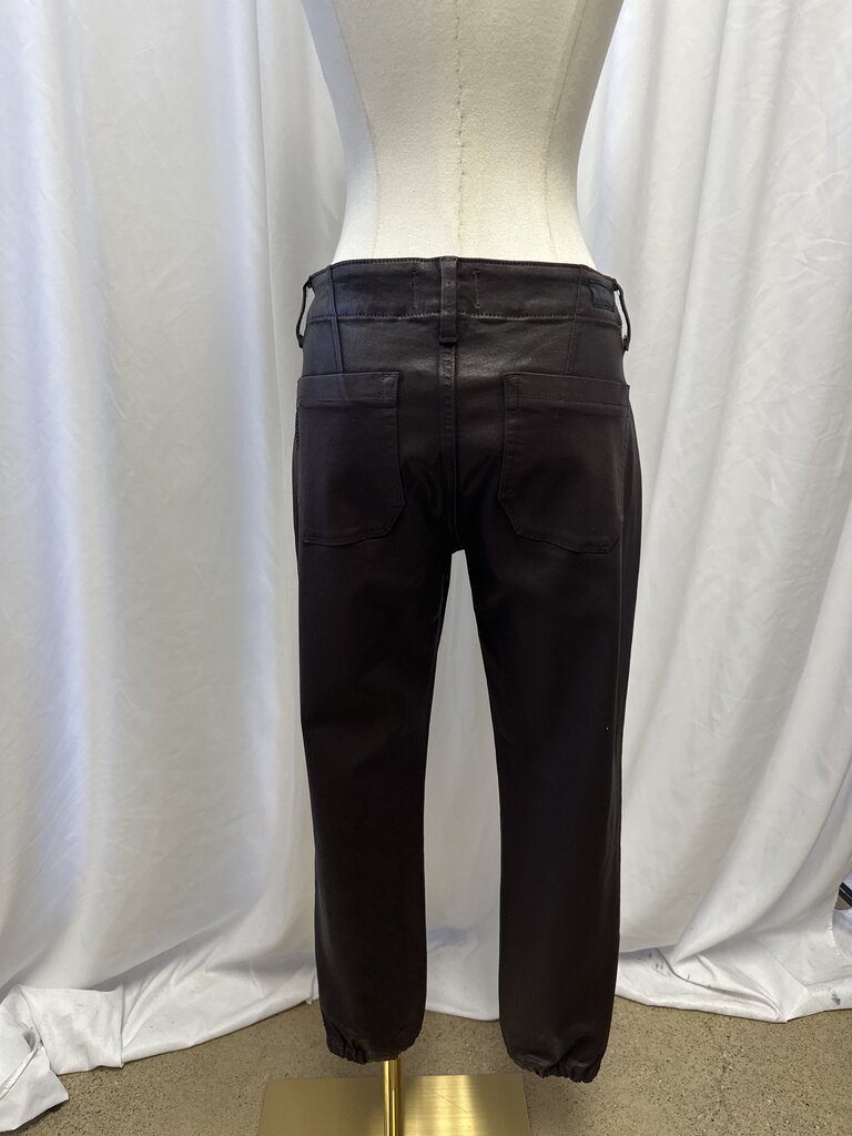 Paige Brown Coated Jogger NWT