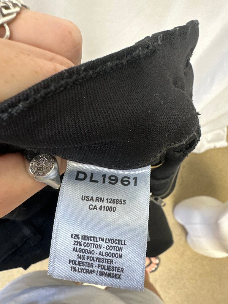 DL1961 Black Boot Cut Jeans