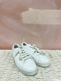 Prada Logo Leather Sneaker