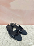 Veronica Beard Embossed Cap Toe Slingback