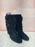 Chie Mihara 3D Feather Suede Boot