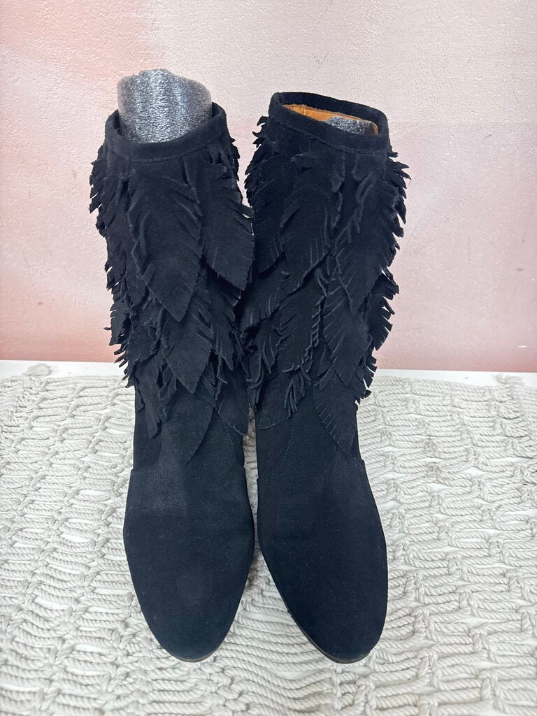 Chie Mihara 3D Feather Suede Boot