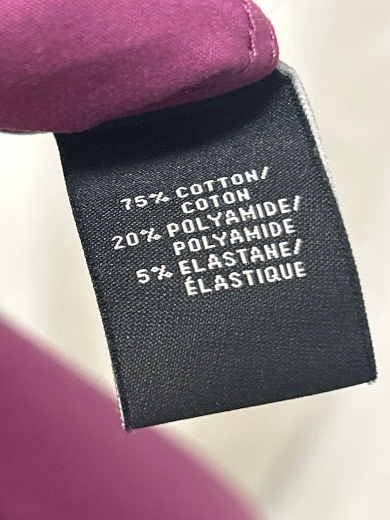 Lafayette 148 Purple Button Up
