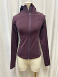 Beyond Yoga Purple Full-Zip Jacket NWT